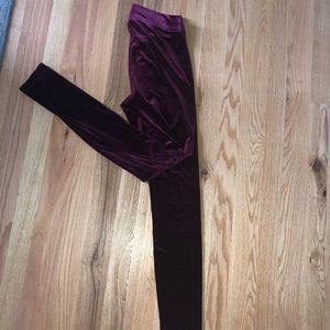 Red Velvet Old Navy Leggings